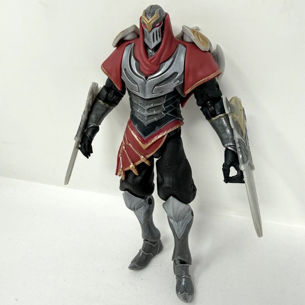League of Legends Zed Action Figure Riot Games 2012 Ninja Assassin 7" Toy
